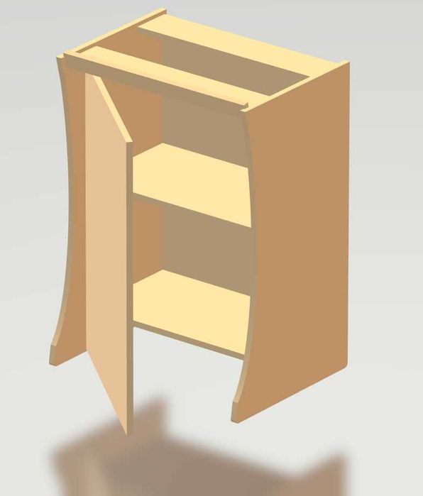 Podstawa do Bartopa 22" MDF 16mm - zrób wysoki automat Arcade obudowa