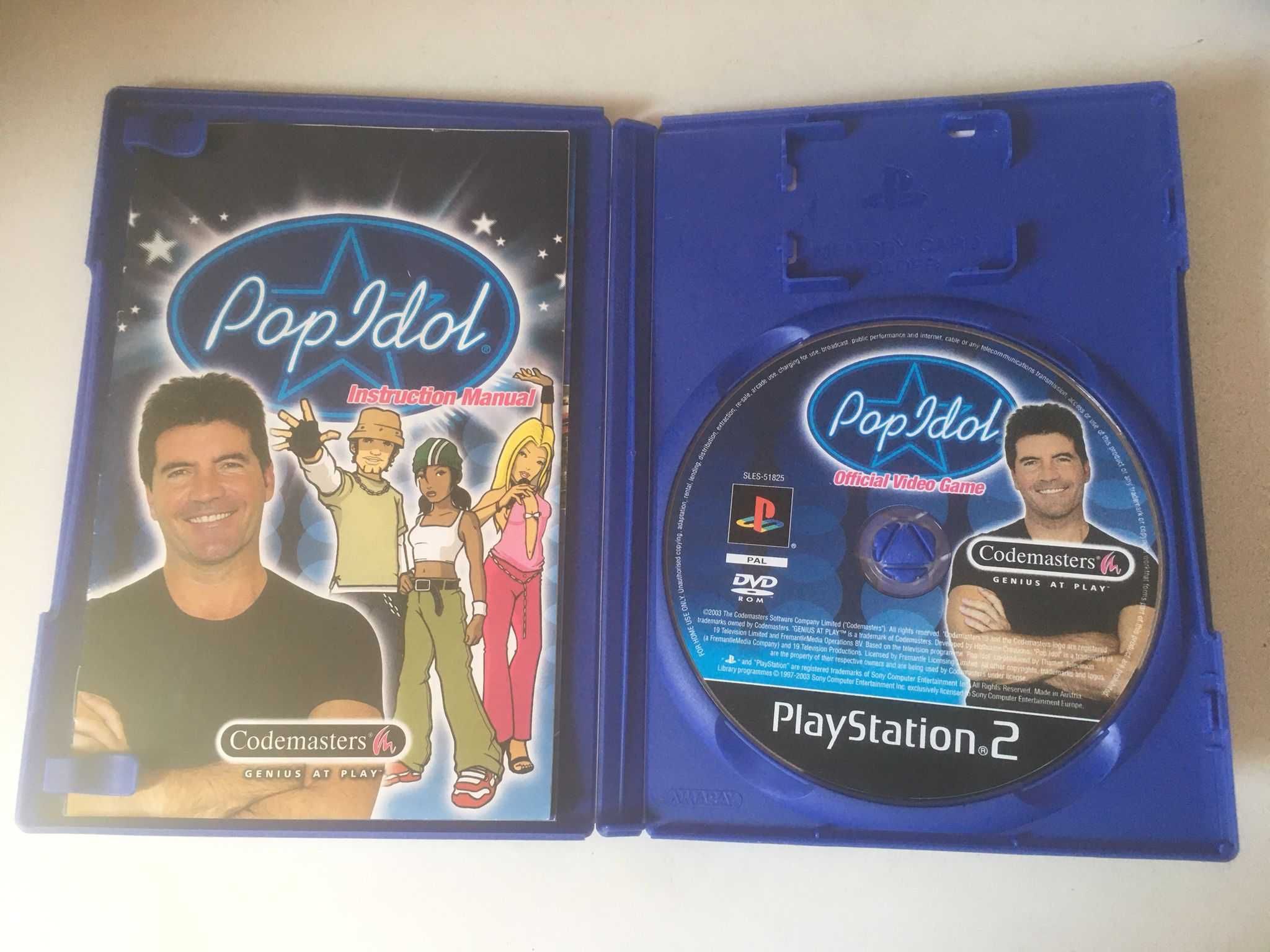 PS2 - Pop Idol (para playstation 2)
