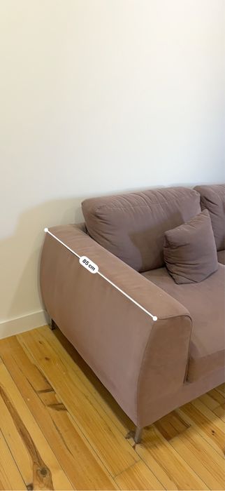 Sofá de 2 lugares 2 metros