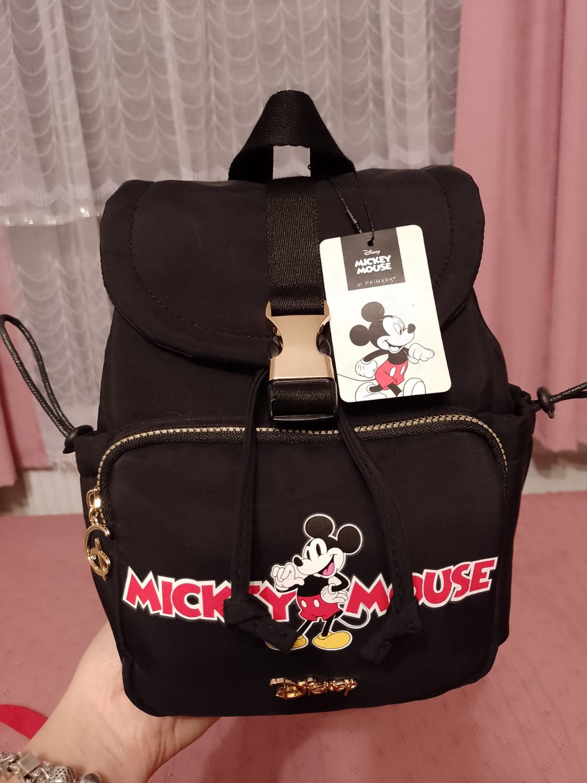 Nowy zestaw plecak Mickey Mouse+torebka/kosmetyczka