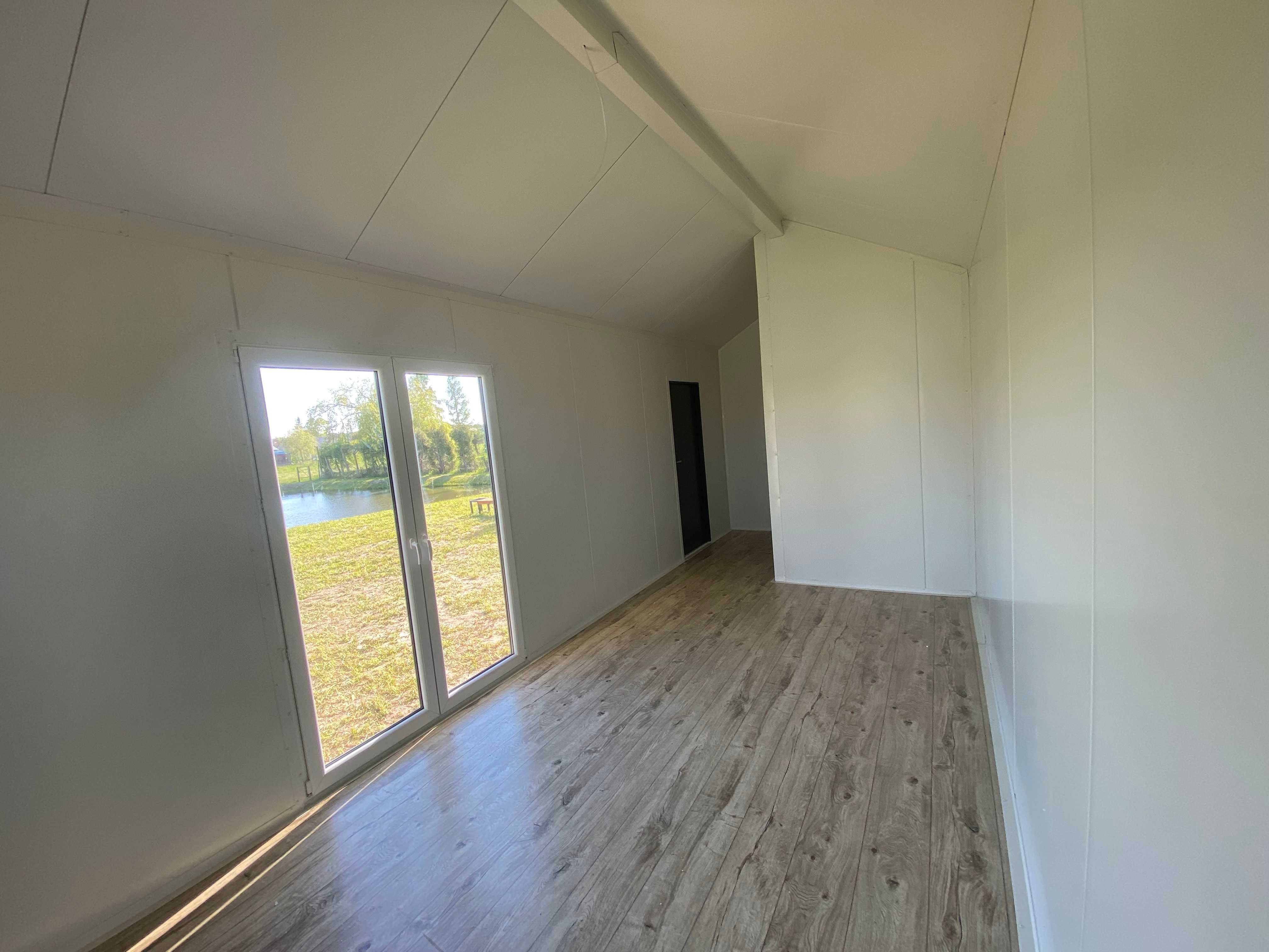 Domek letniskowy/całoroczny 10x3,5 (35m2) - wyposażony