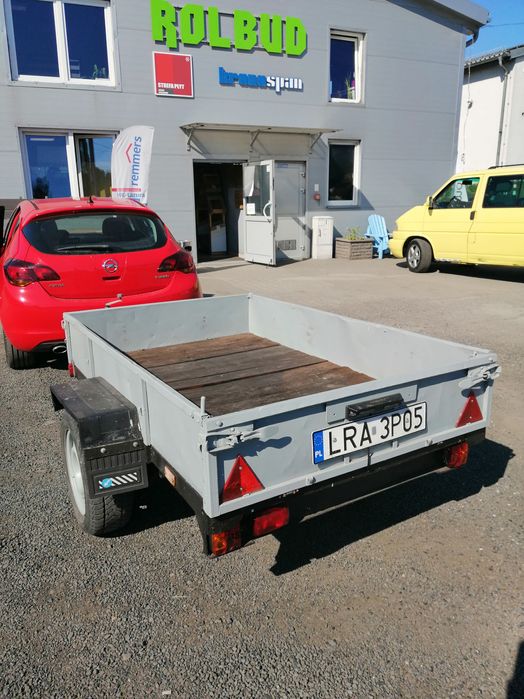 wypożyczę przyczepka  zagęszczarka bez kaucji