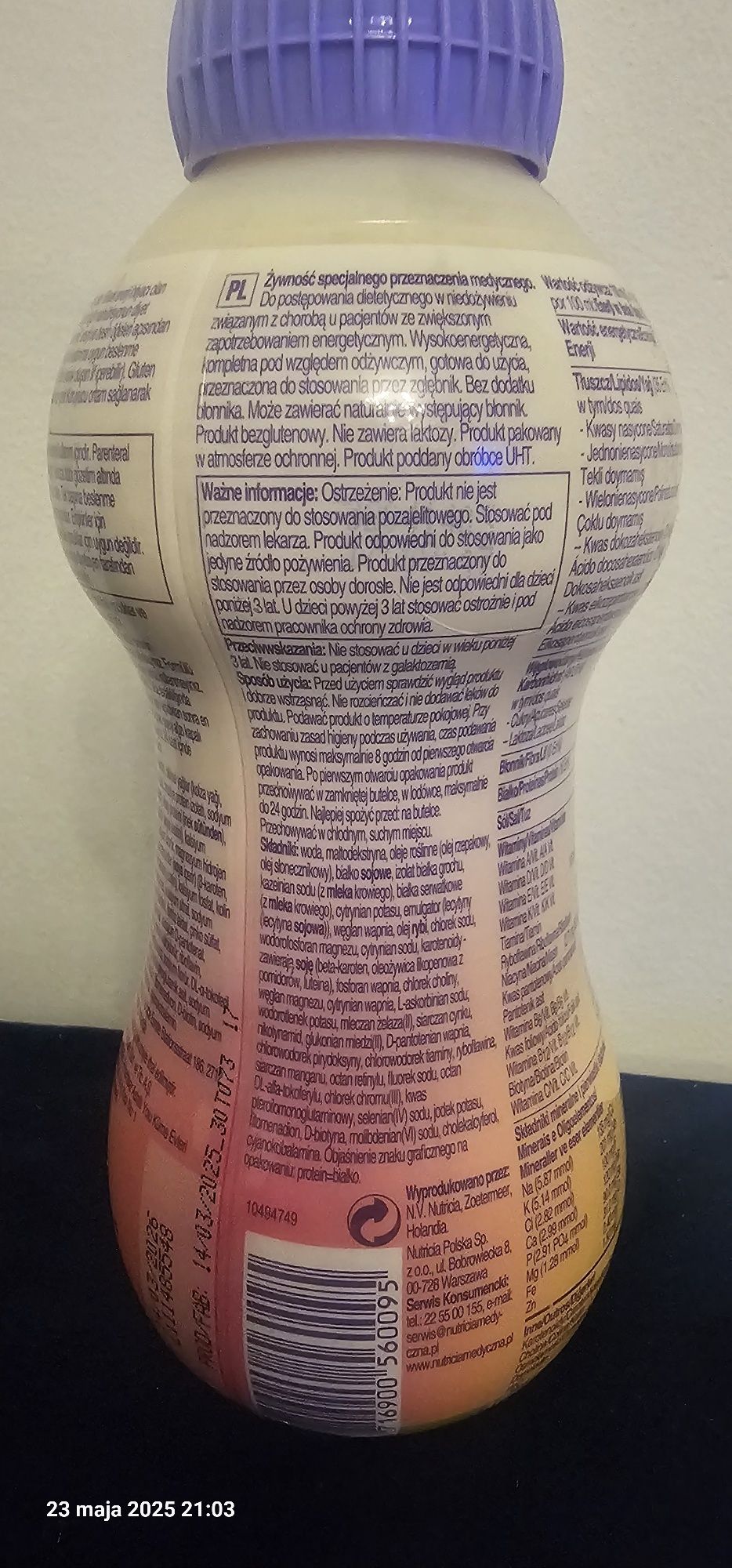 Nutrison energy 0.5l - 1.5kcal/ml duża ilość