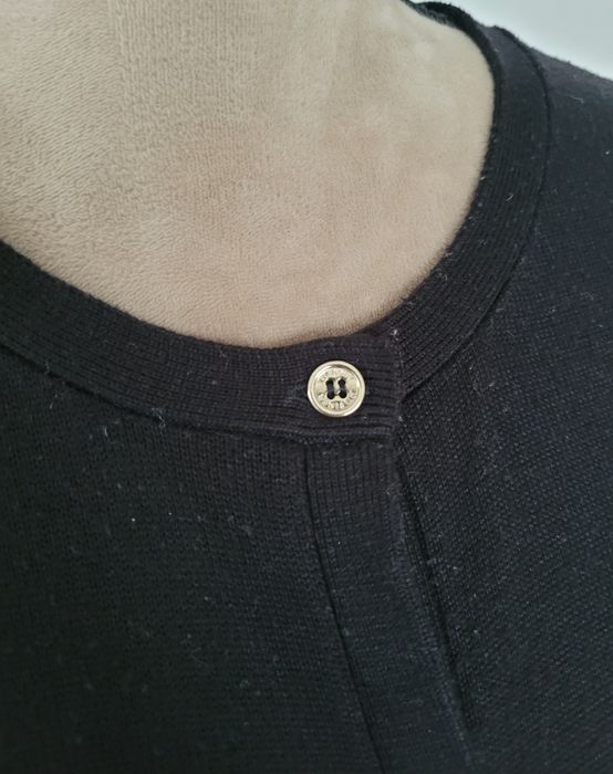 Czarny kardigan Tommy Hilfiger