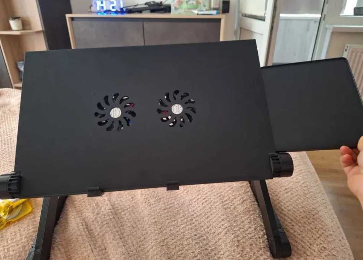 Столик для ноутбука, охолоджувальна підставка з кулерами