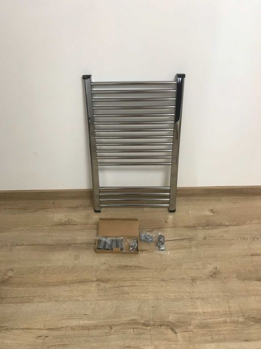 Радіатор для рушників Flomasta 800 x 500 мм/глянцевий хром,925 BTU