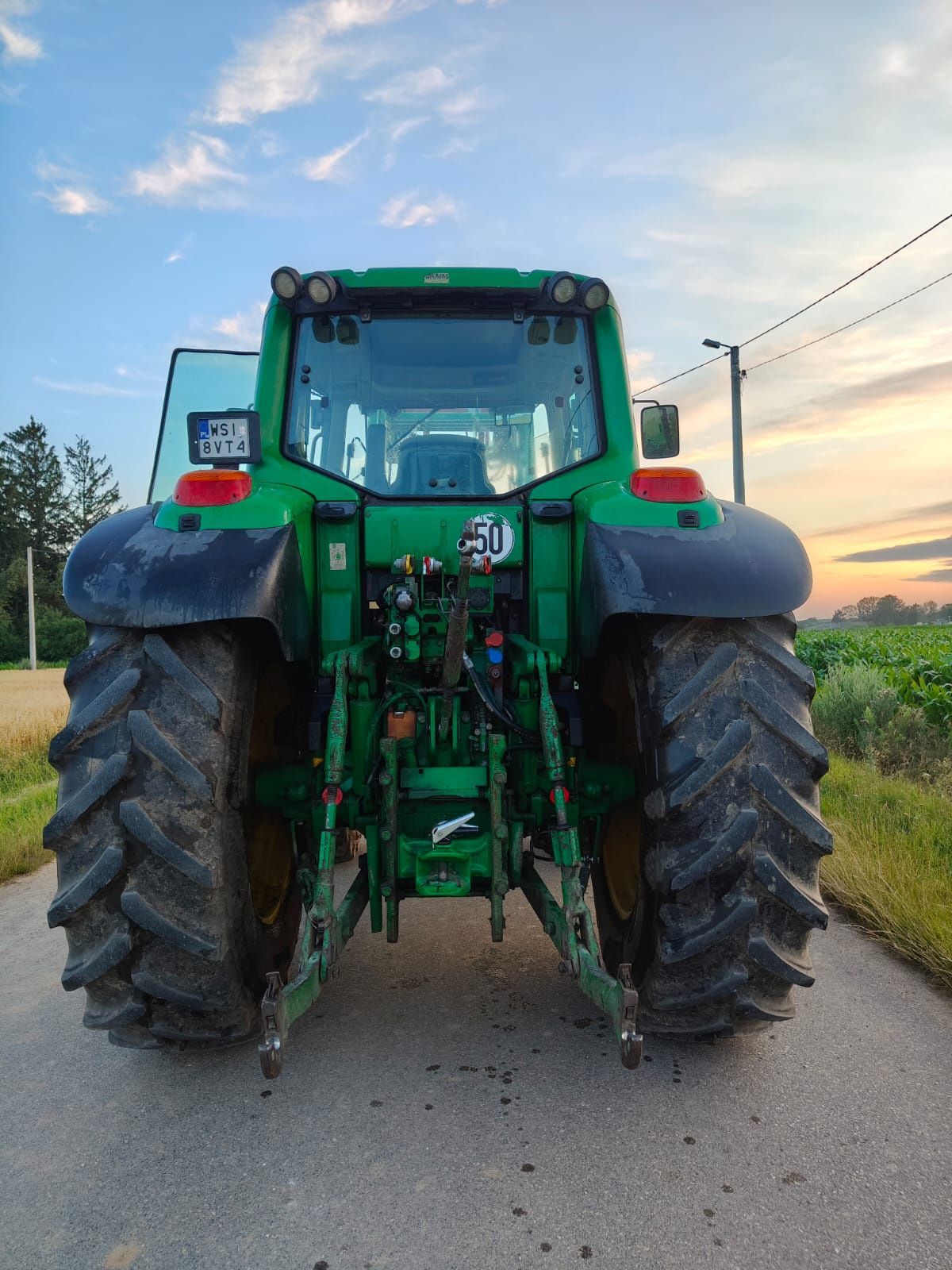 John Deere 6820  PNEUMATYKA