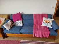 Sofá-cama de 3 lugares (marca Cerne)