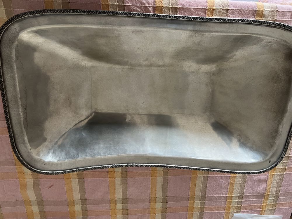 Centro de mesa em estanho