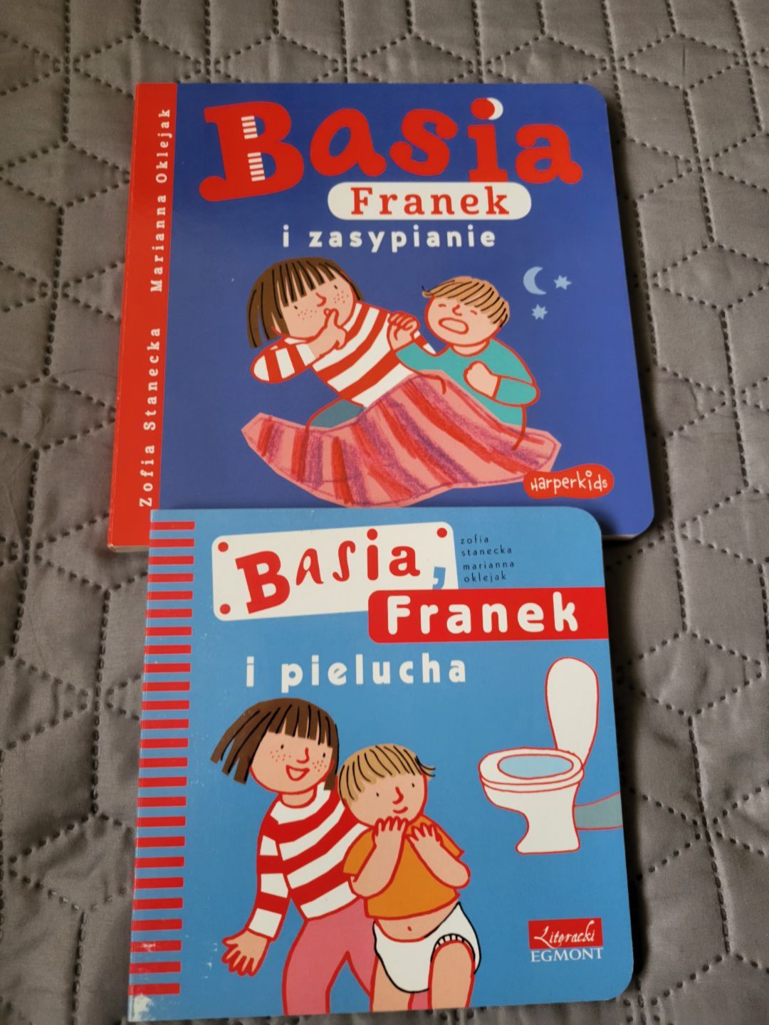 Basia Franek i zasypianie, Basia Franek i pielucha
