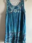 Vestido Novo Tons Turquesa