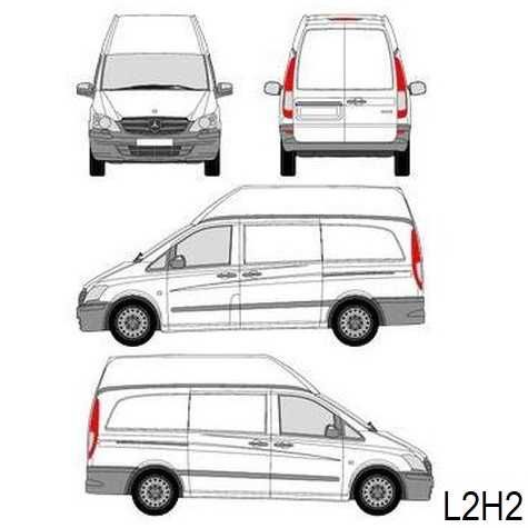 Barras Tejadilho Mercedes Vito W639