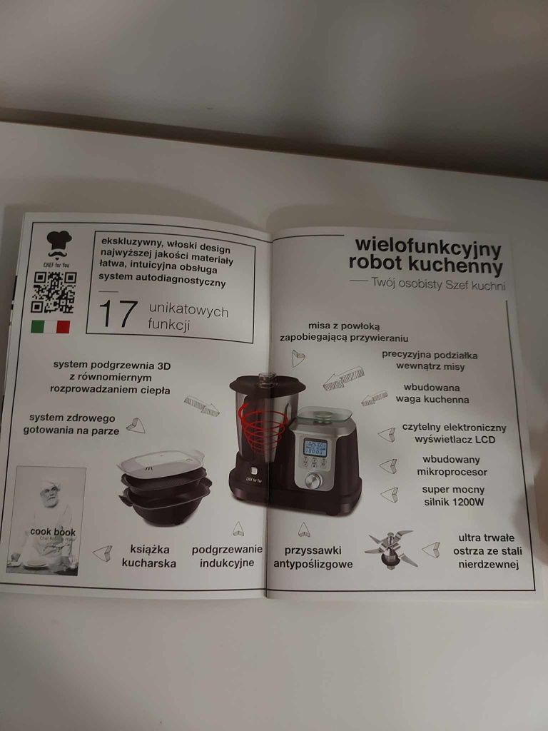 Robot kuchenny wielofunkcyjny Chef for you