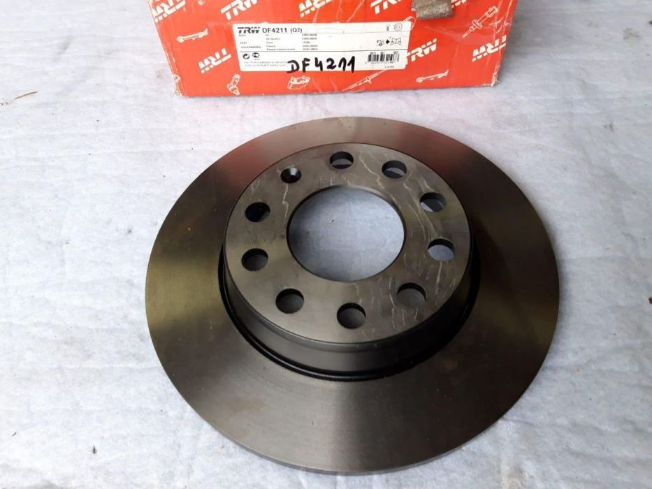 TARCZA HAMULC. TYŁ 1,8T-3,0 258X12 P 5-OTW AUDI A4/ SEAT EXEO  4-MOTION 8E0615601D DF4211 8E0615601Q