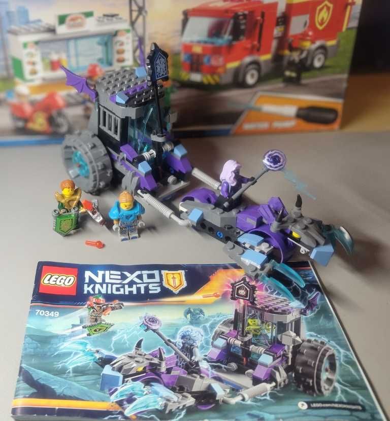 Lego Nexo Knights Miażdżący pojazd Ruiny 70349