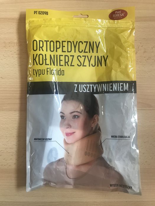 Ortopedyczny kołnierz szyjny półsztywny