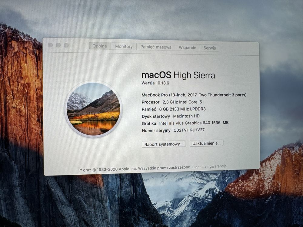 MacBook Pro 13” 128 GB