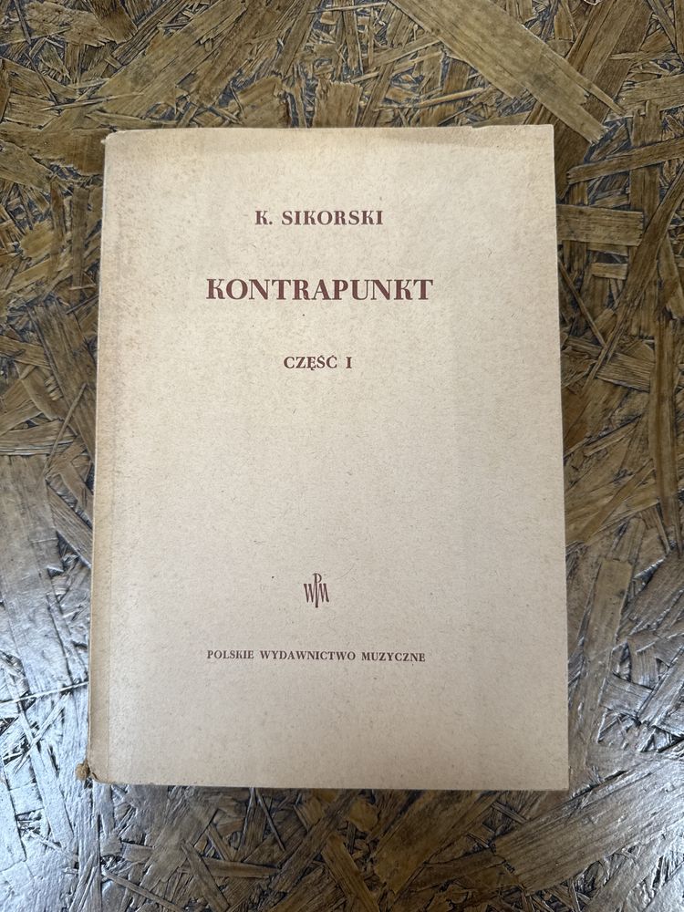 Konrtapunkt K. Sikorski wyd I z roku 1953