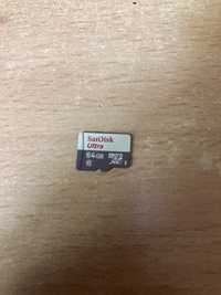 Cartão de Memória Micro SD 64GB SanDisk