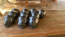 Máscaras de proteção Paintball usadas - 10 unidades