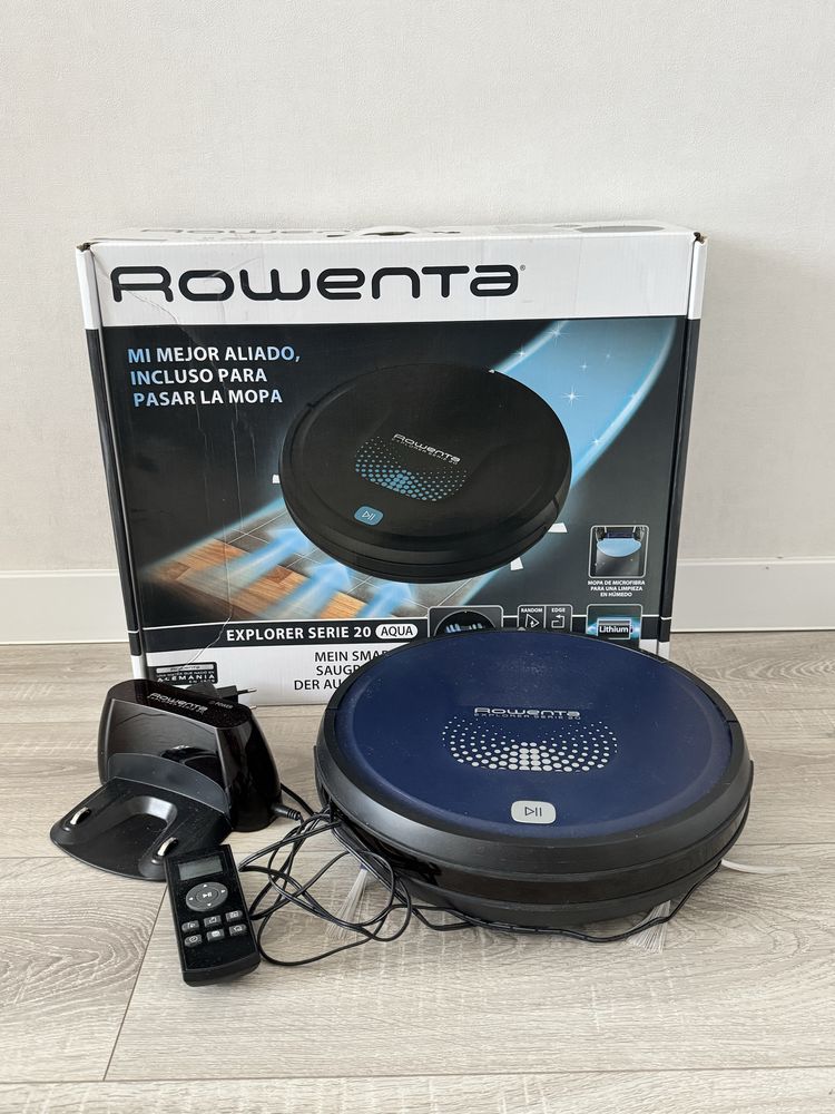 Робот пылесос моющий  пилосос миючий Rowenta