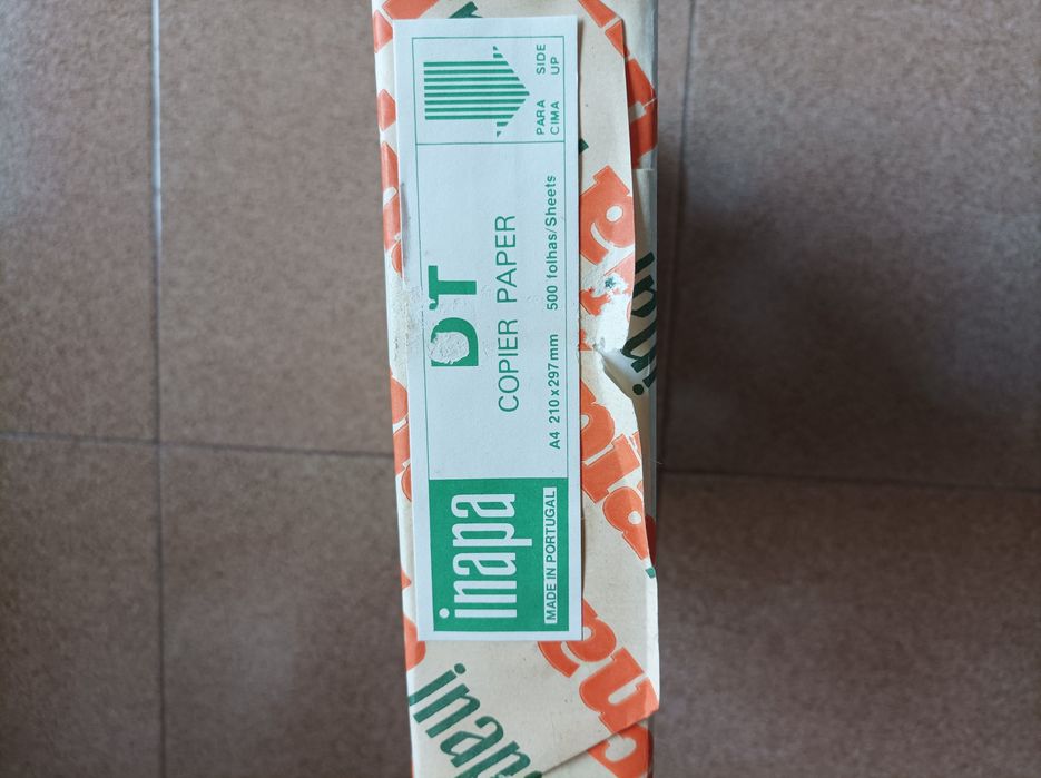 Vendo resma de papel inacopia A4