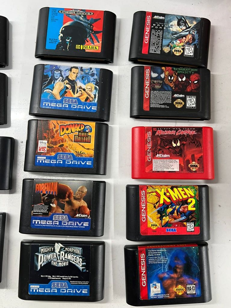 Cartuchos megadrive sega mega drive