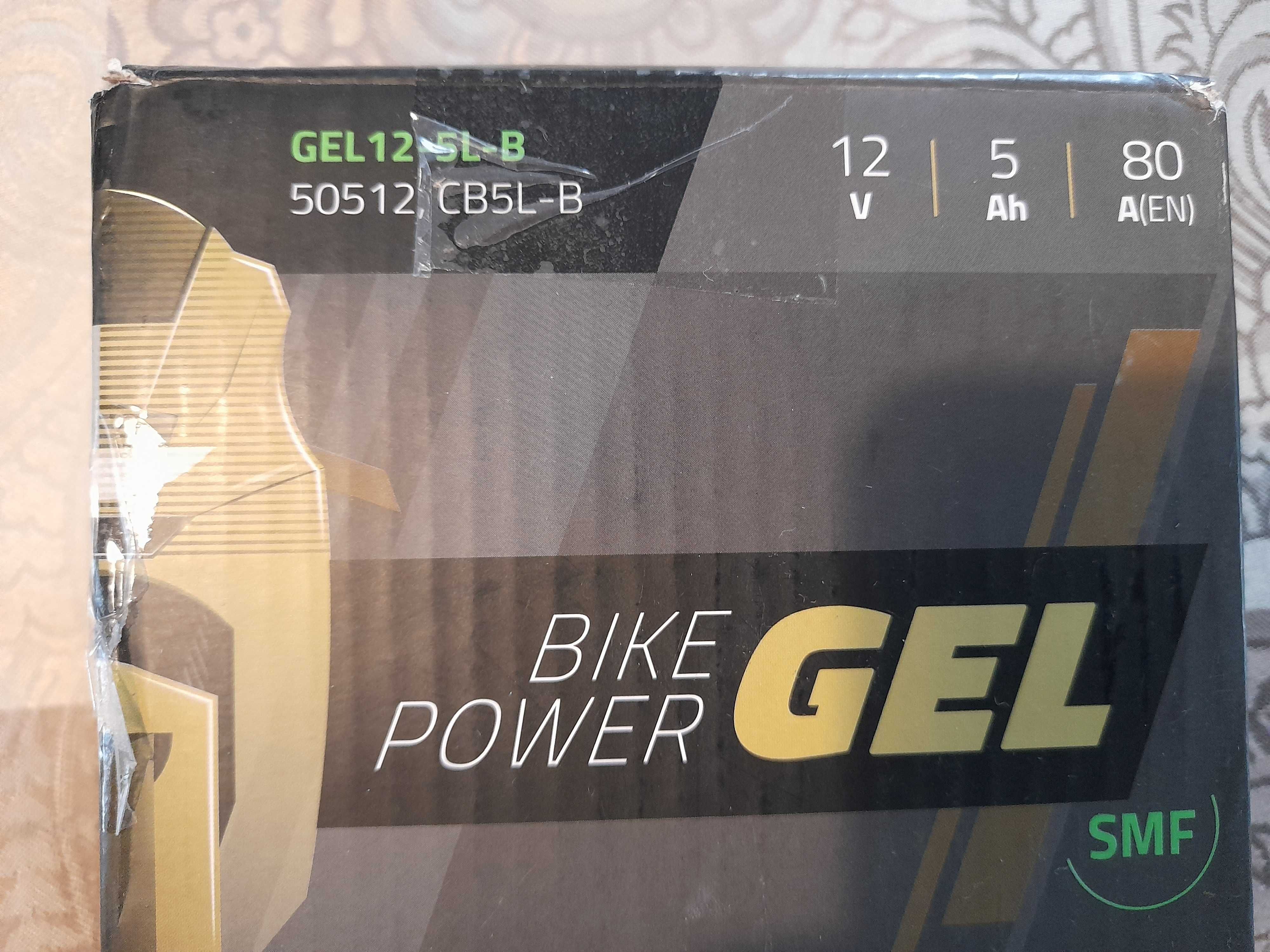 Bike-Power GEL12-5L-B akumulator żelowy