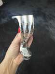 Nozka nozki meblowe ludwik stal 14 cm chrom srebrne