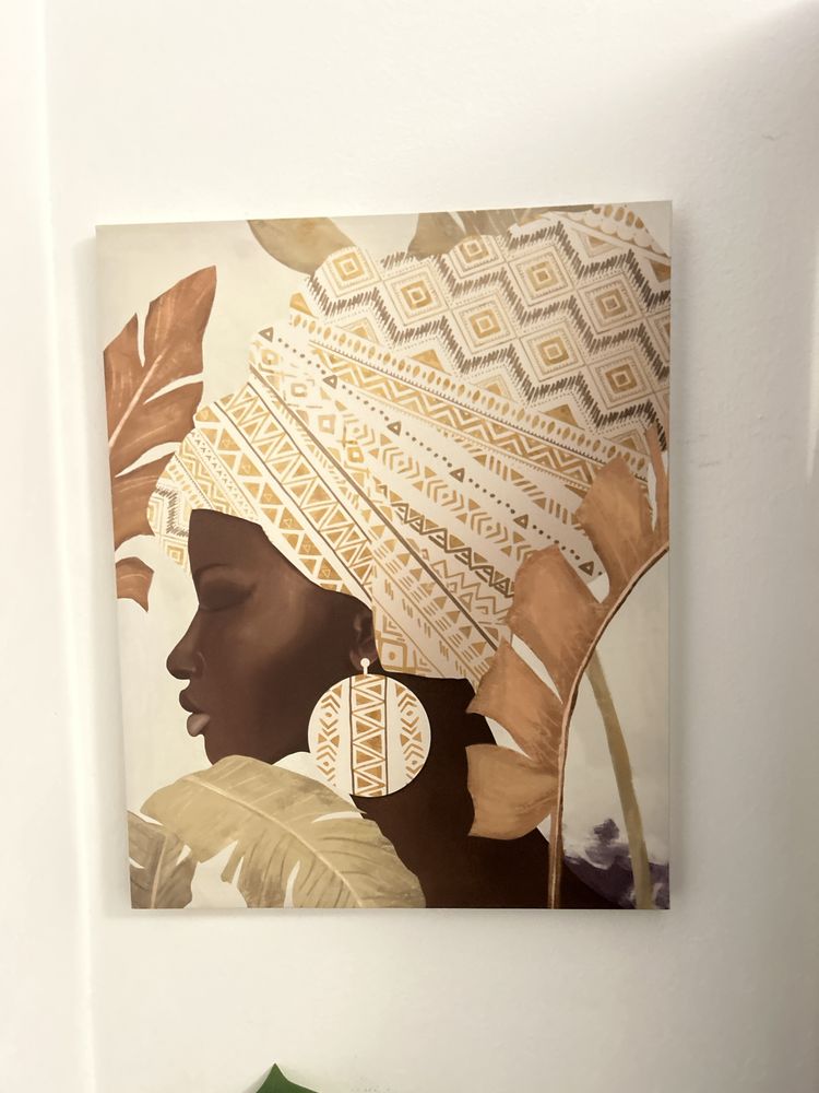 Quadro mulher africana