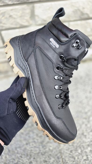 Чьоловіче шкіряне зимове взуття