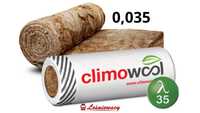 Wełna mineralna szklana WATA Climowool 0,035 15cm OD RĘKI knauf