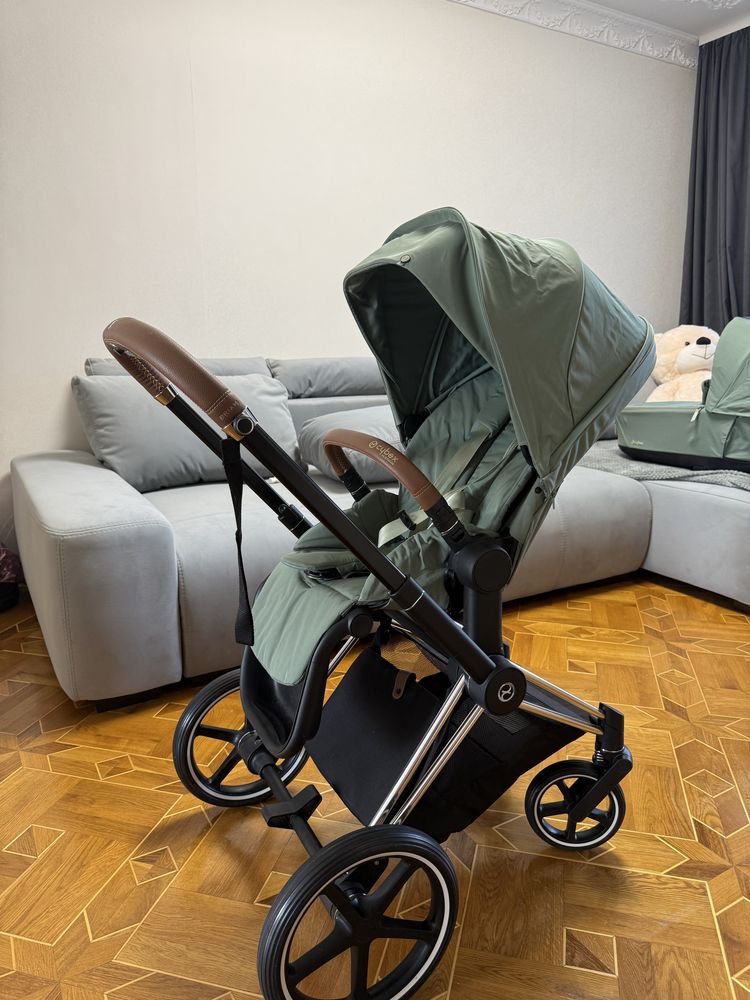 Cybex Priam 4.0 Leaf green 2в1