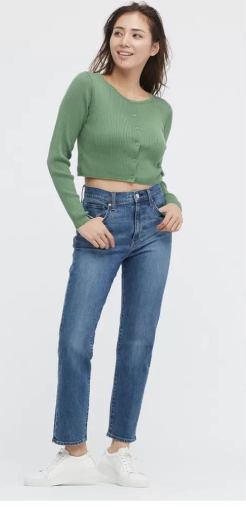 Джинсы Uniqlo женские, жіночі Унікло джинси мом 24р, XXS-XS