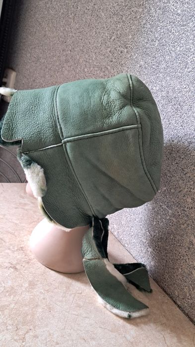 Шапка женская Dogan зимняя натуральная кожа мех