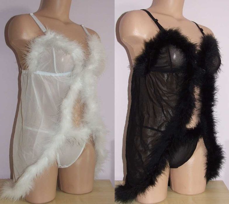 Halka + Stringi - seksowny komplet bielizny