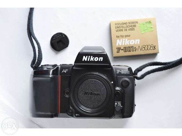 Máquina Fotográfica Nikon F 801 S - Baixa de preço