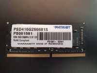 Patriot Memory 16Gb SODIMM Memoria RAM DDR4 (1x16GB) para portatil