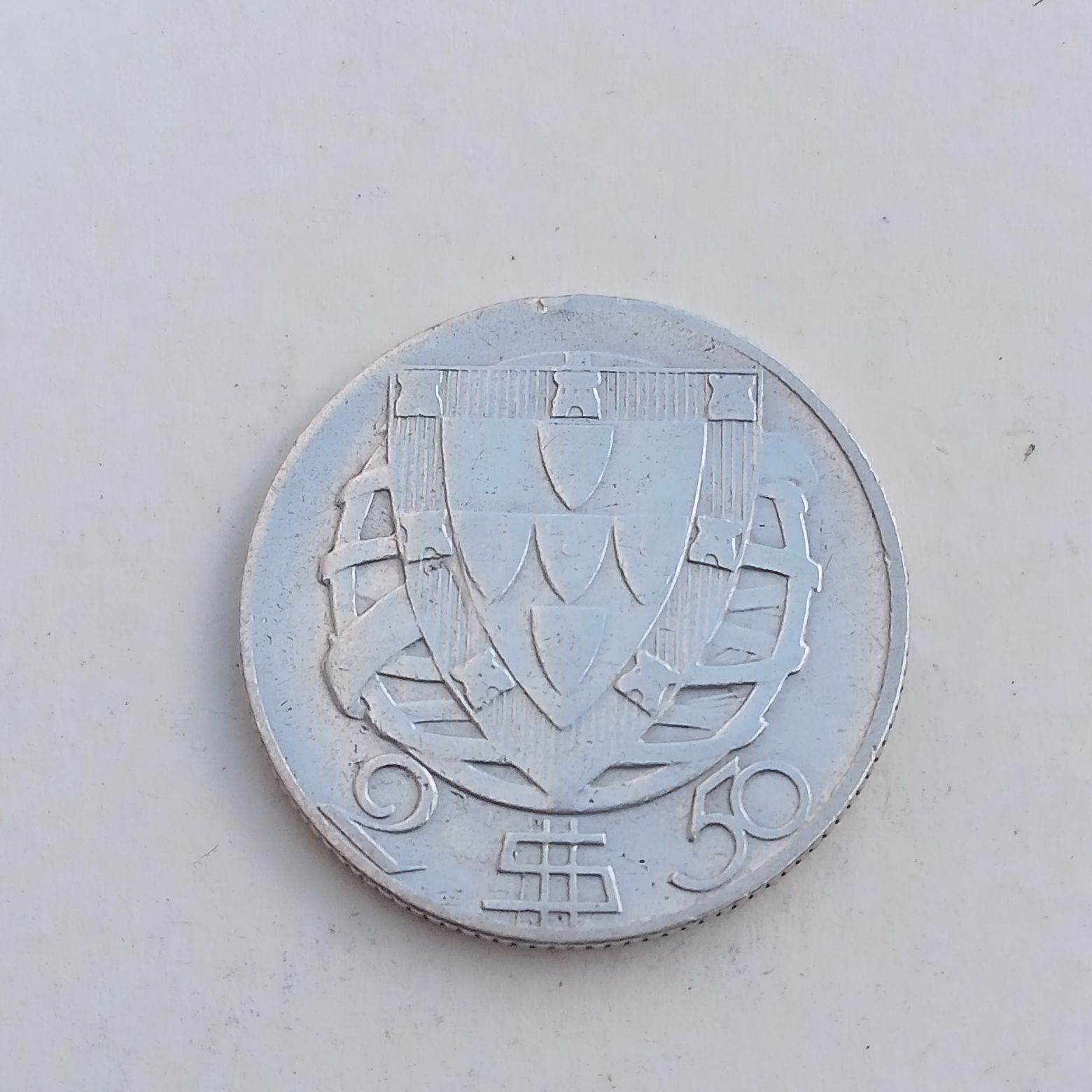 Moeda  2.50 prata 1946
