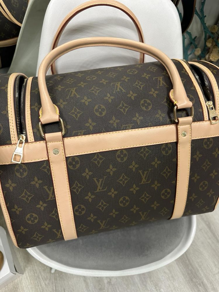 Сумка переноска для собак Луи Вьютон Louis Vuitton