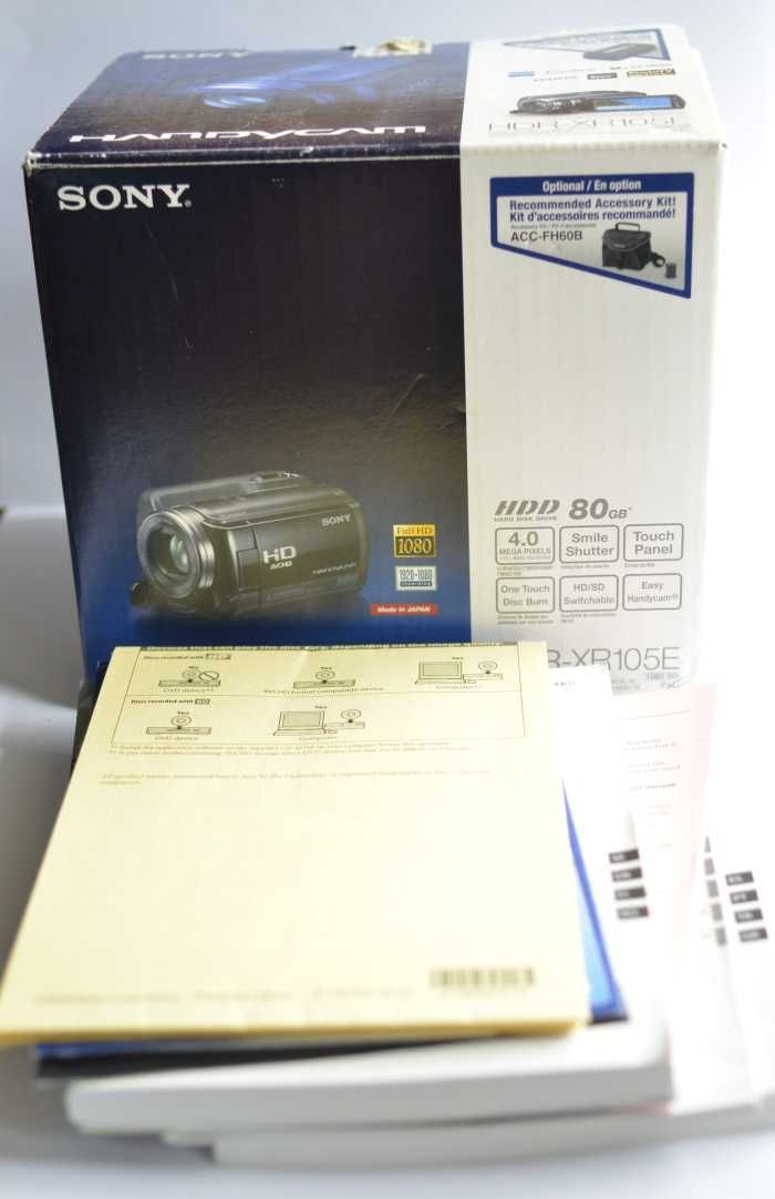 Kamera HD Sony HDR-XR105E FULL HD Czarna