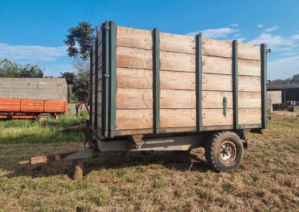 Reboque Agricola Tribasculante Herculano 5000 kg - Usado