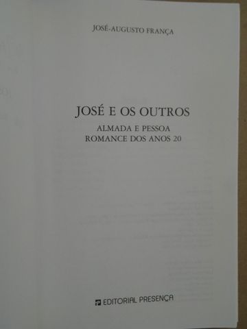 José e os Outros de José-Augusto França