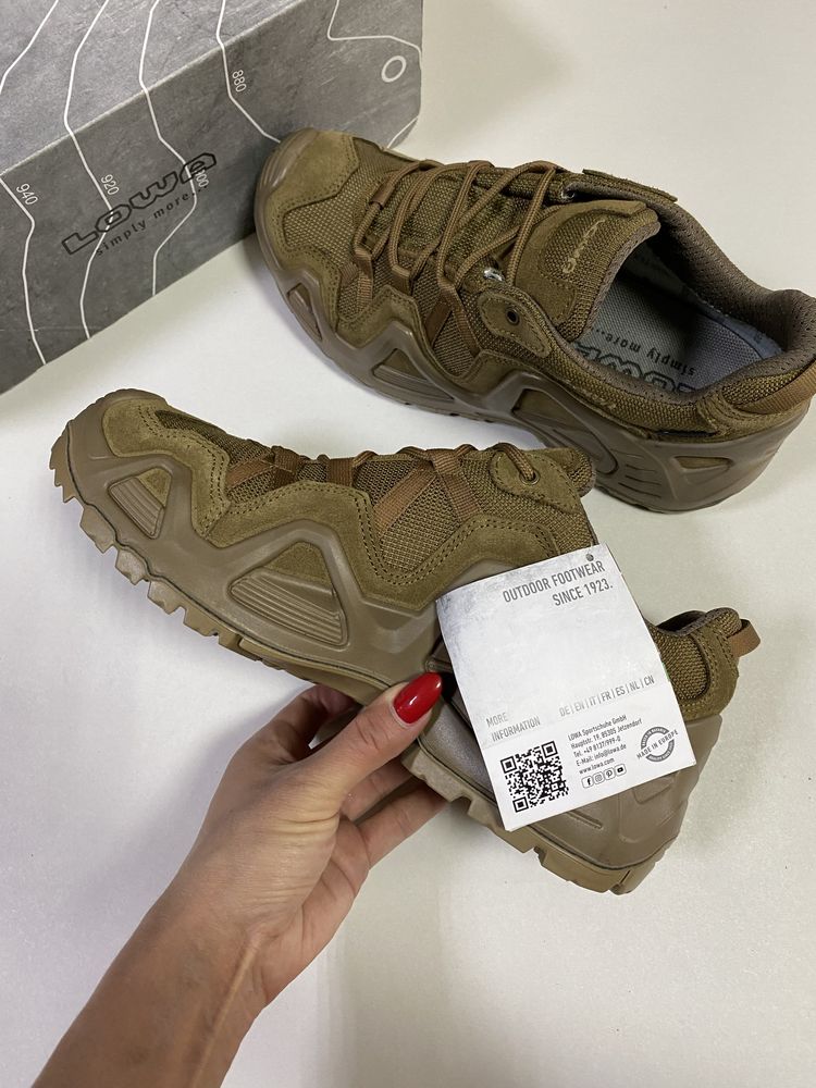 41.5р, 44.5р, ,47р. Кросівки берці Lowa Zephyr GTX Lo TF Coyote