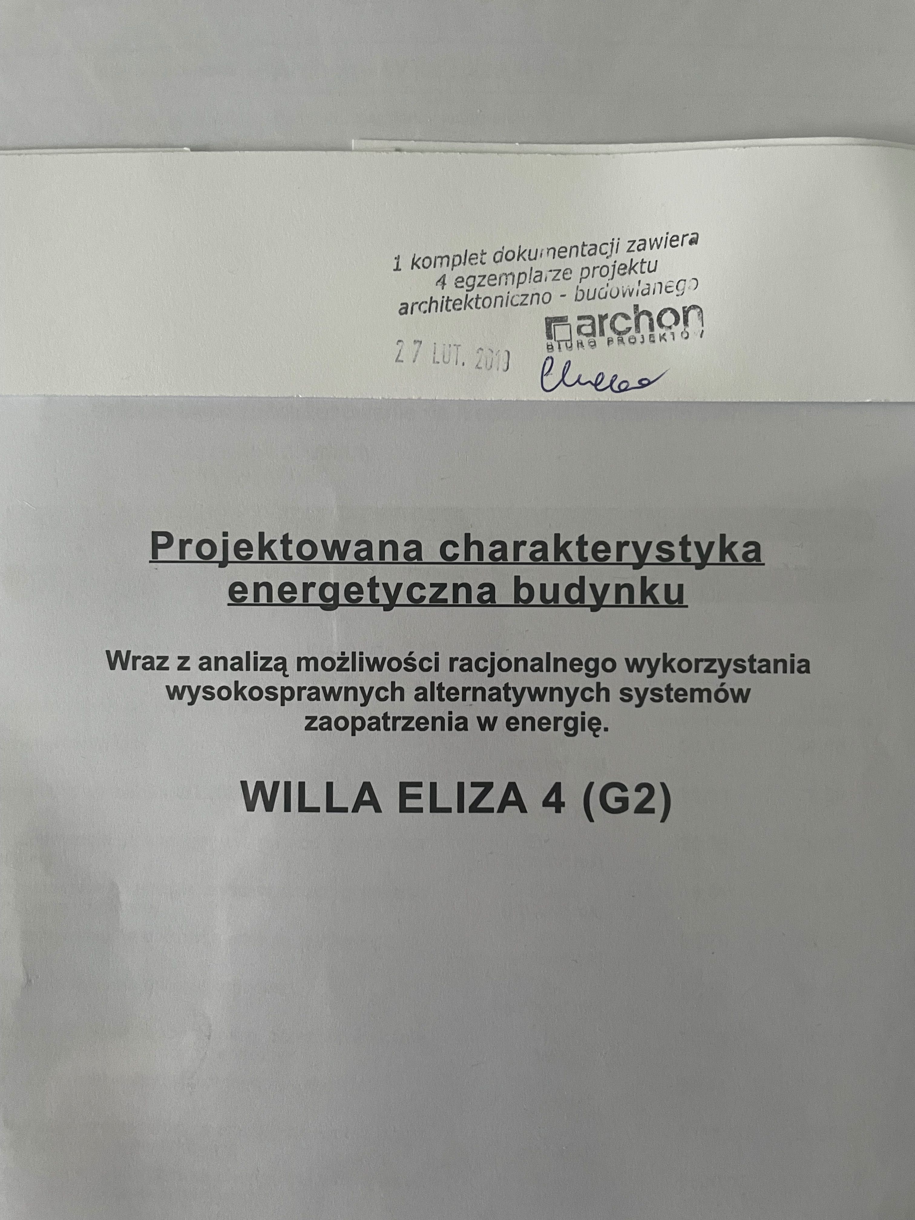 Projekt domu Willa Eliza 4 ARCHON