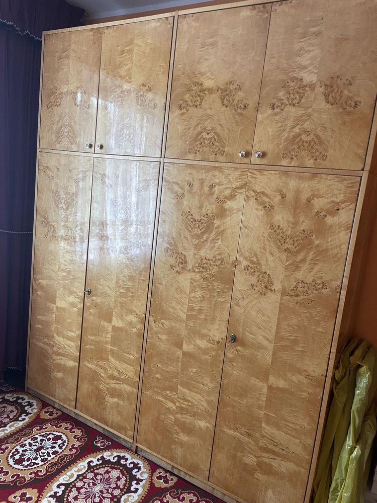 Zestaw  mebli do sypialni z PRL jak nowe art deko