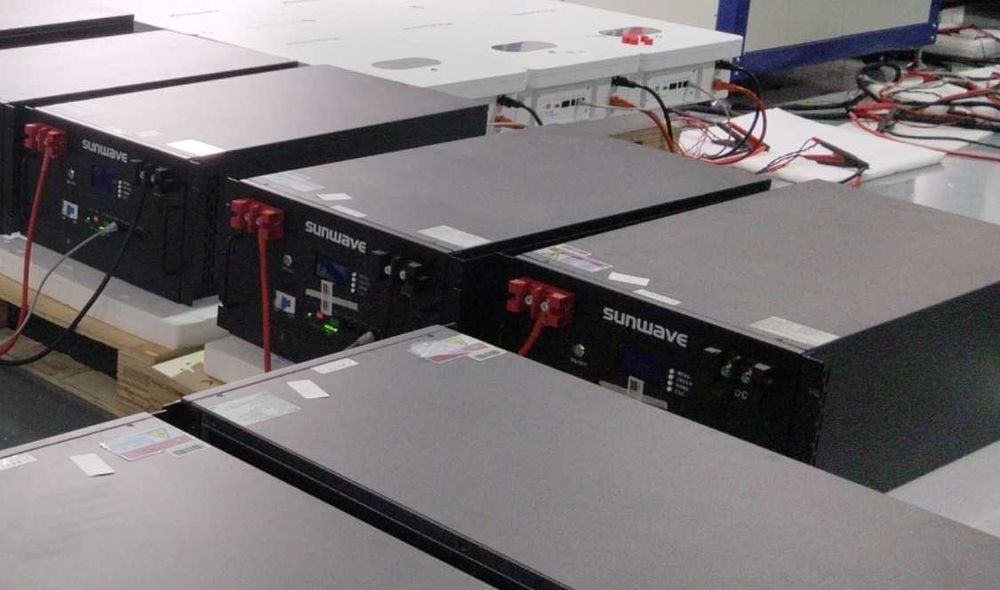 Літієва 10кВт LiFePO4 батарея акумулятор SUNWAVE 10кВт 48V