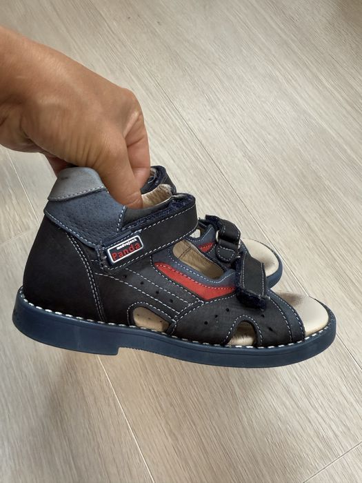 Босоножки ортопедические на мальчика, размер 25, стелька 16 см.