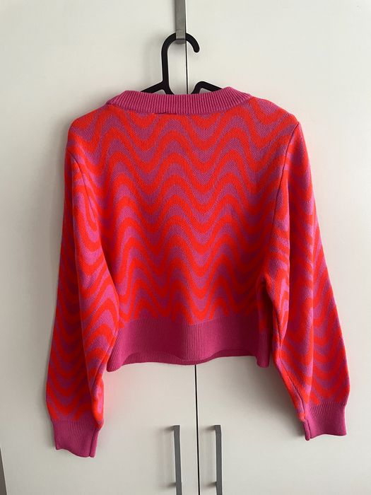 Sweter damski H&M XXS krótki, dobry stan