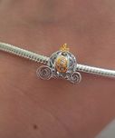 Zawieszka Pandora Charms Disney Karoca Kopciuszka 100lecie